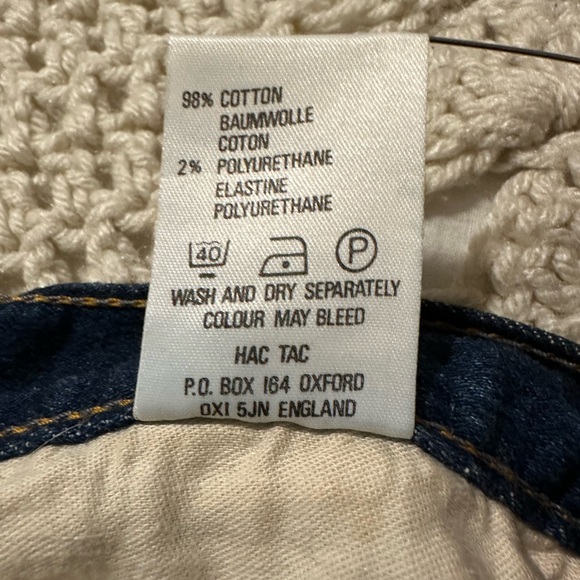 Hac Tac Denim Horse Riding Jodhpurs Jeans equestrian Waist 38" - Picture 11 of 12